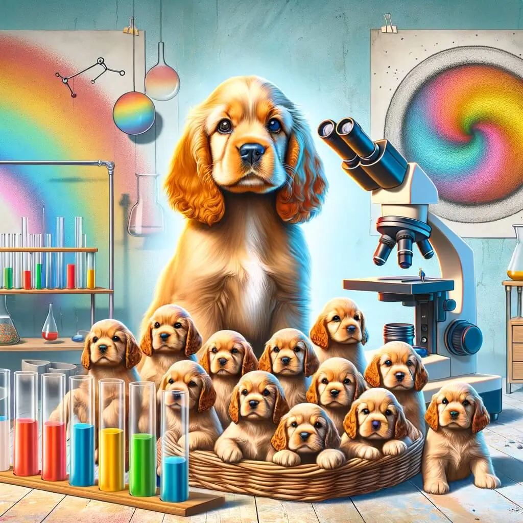 Tests génétiques Cocker Américain – Élevage Rainbow Colors